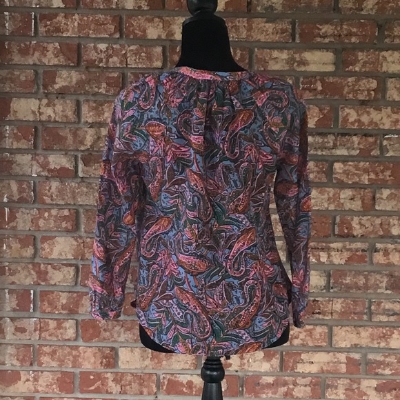 J. Crew Silk Pullover Top - Picture 5 of 7